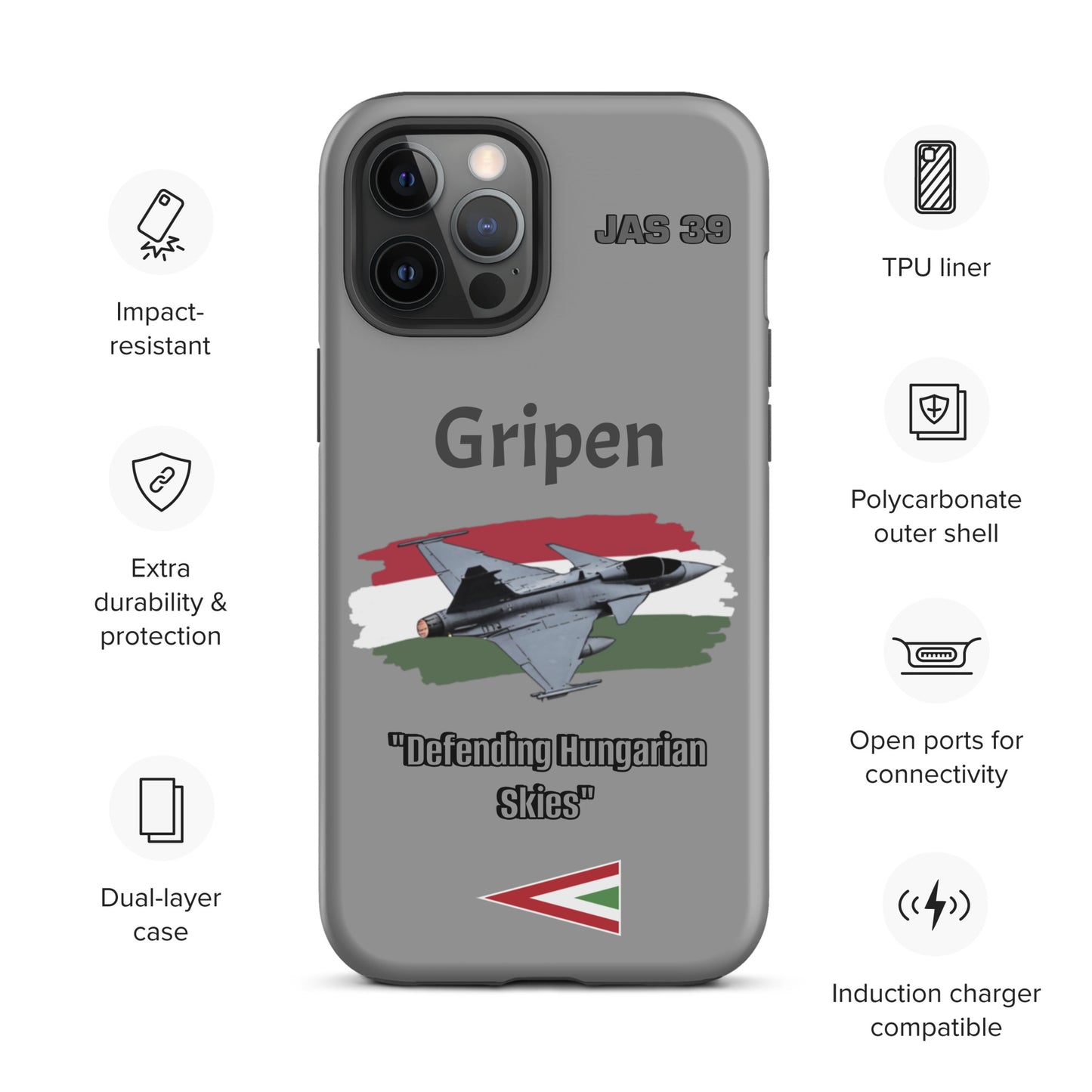 Hungarian Gripen Patriot iPhone Case