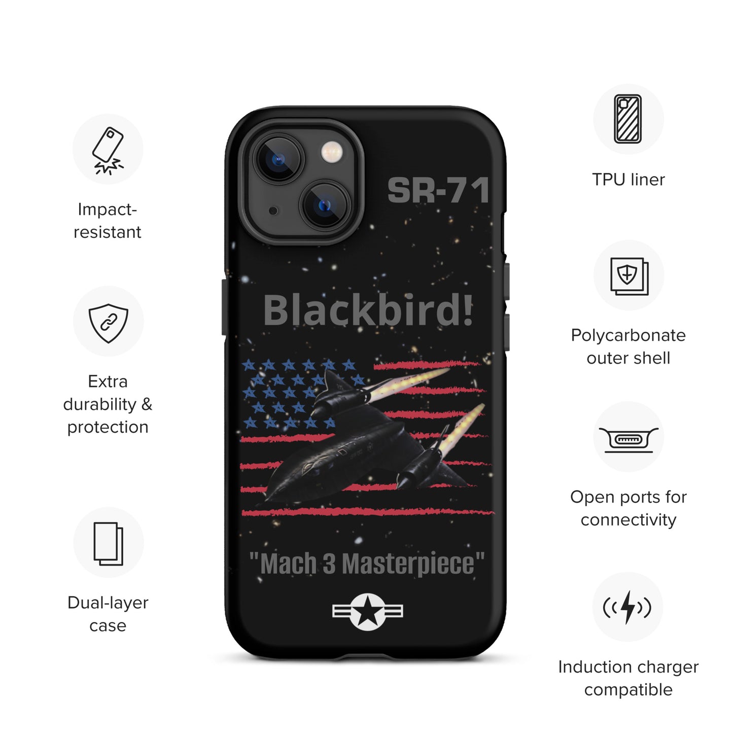 Blackbird Patriot iPhone Case