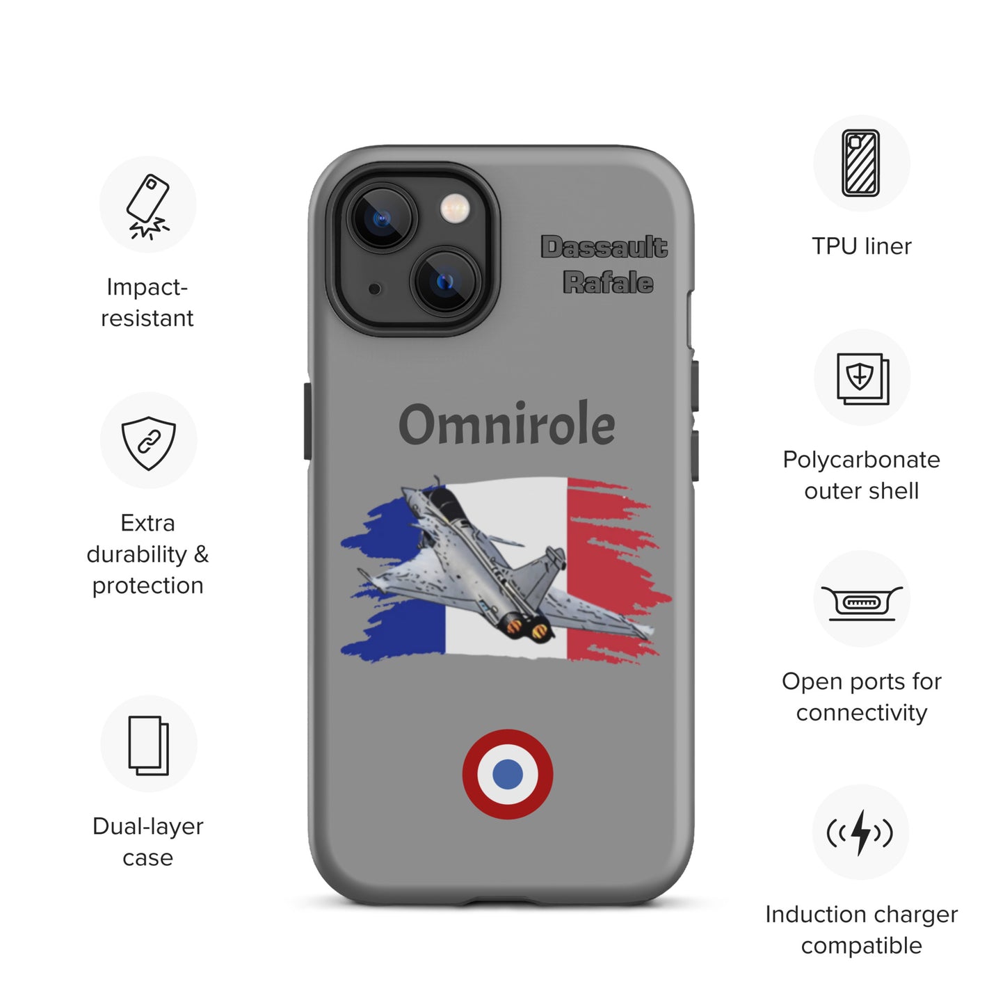 Rafael Patriot iPhone Case (Without Quotes)