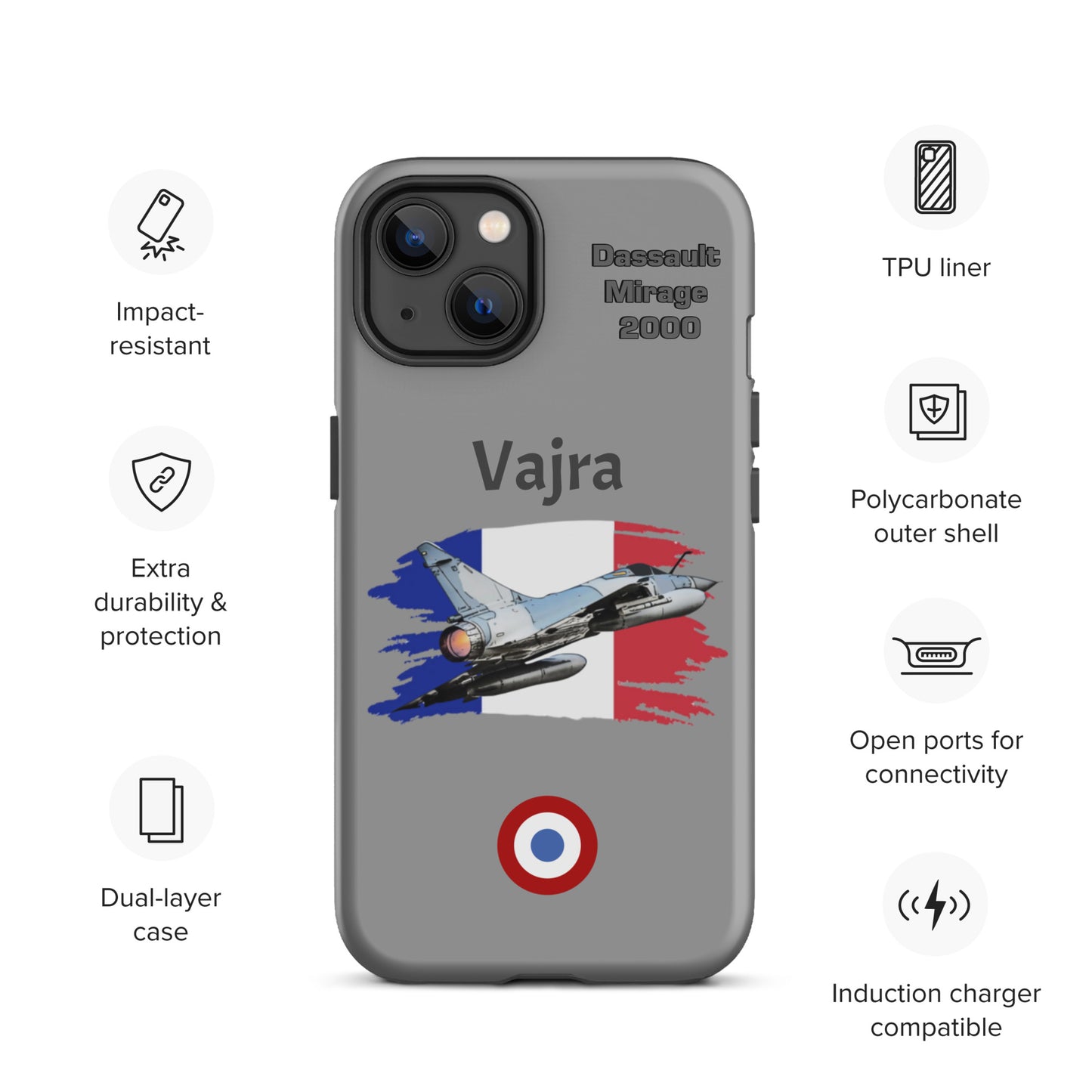 Mirage Patriot iPhone Case (Without Quotes)