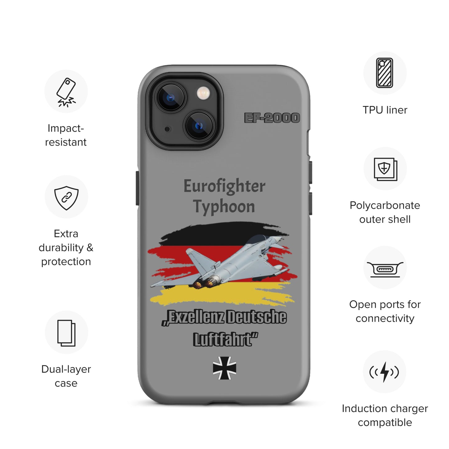 German Typhoon Patriot iPhone Case