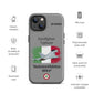 Italian Typhoon Patriot iPhone Case