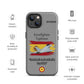 Spanish Typhoon Patriot iPhone Case