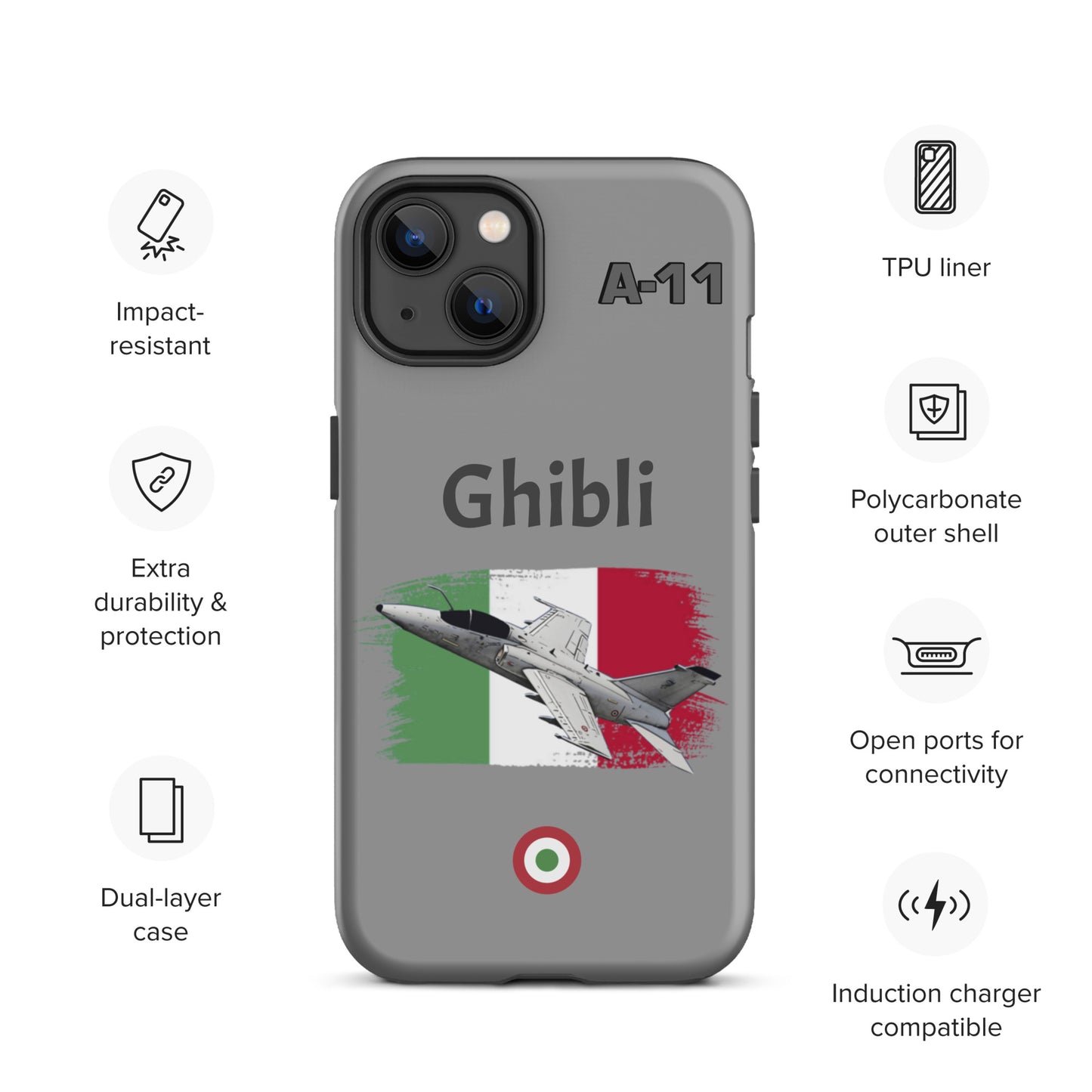 Ghibli Patriot iPhone Case (Without Quotes)