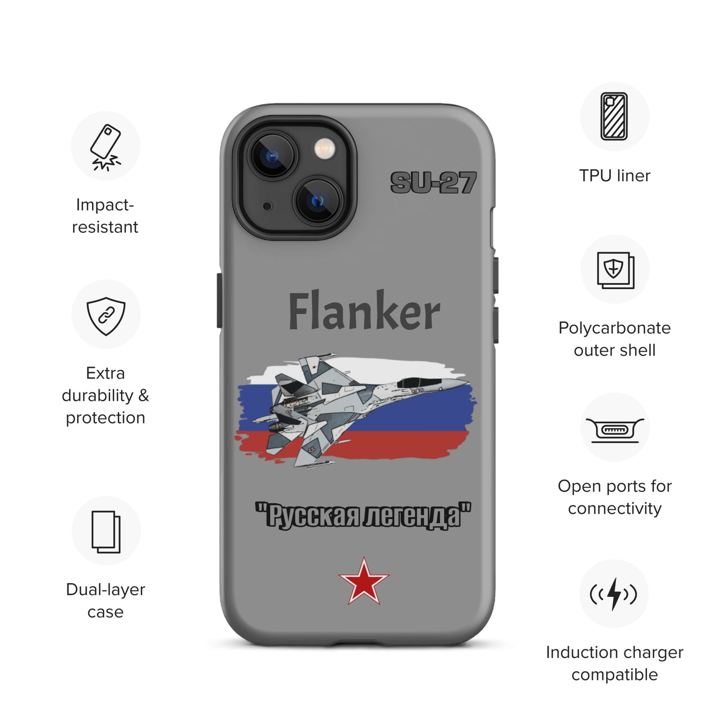 Flanker Patriot iPhone Case