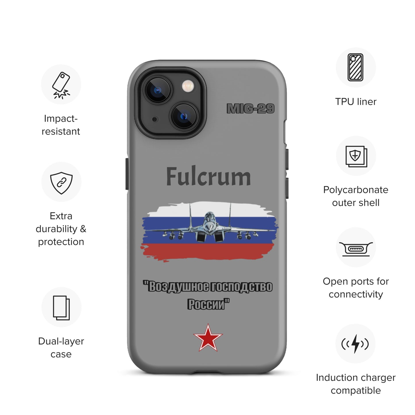 Fulcrum Patriot iPhone Case