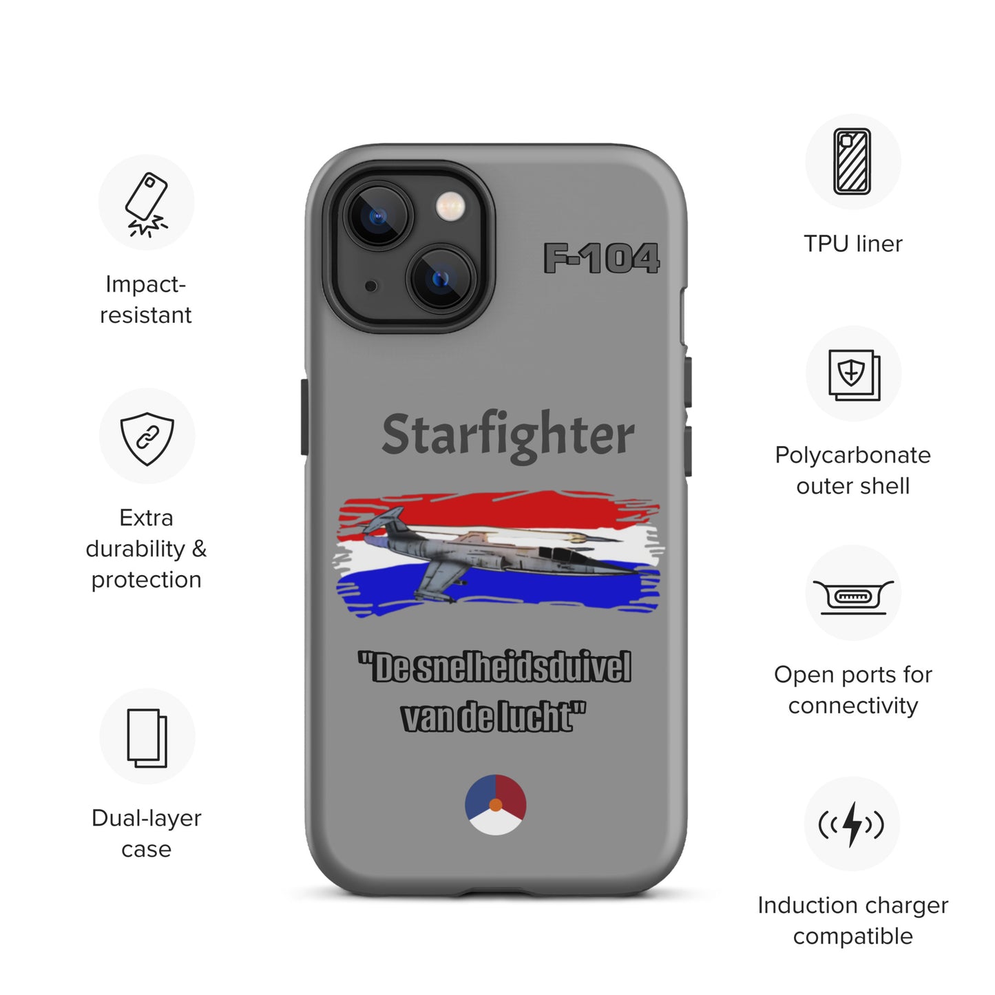 Dutch Starfighter Patriot iPhone Case
