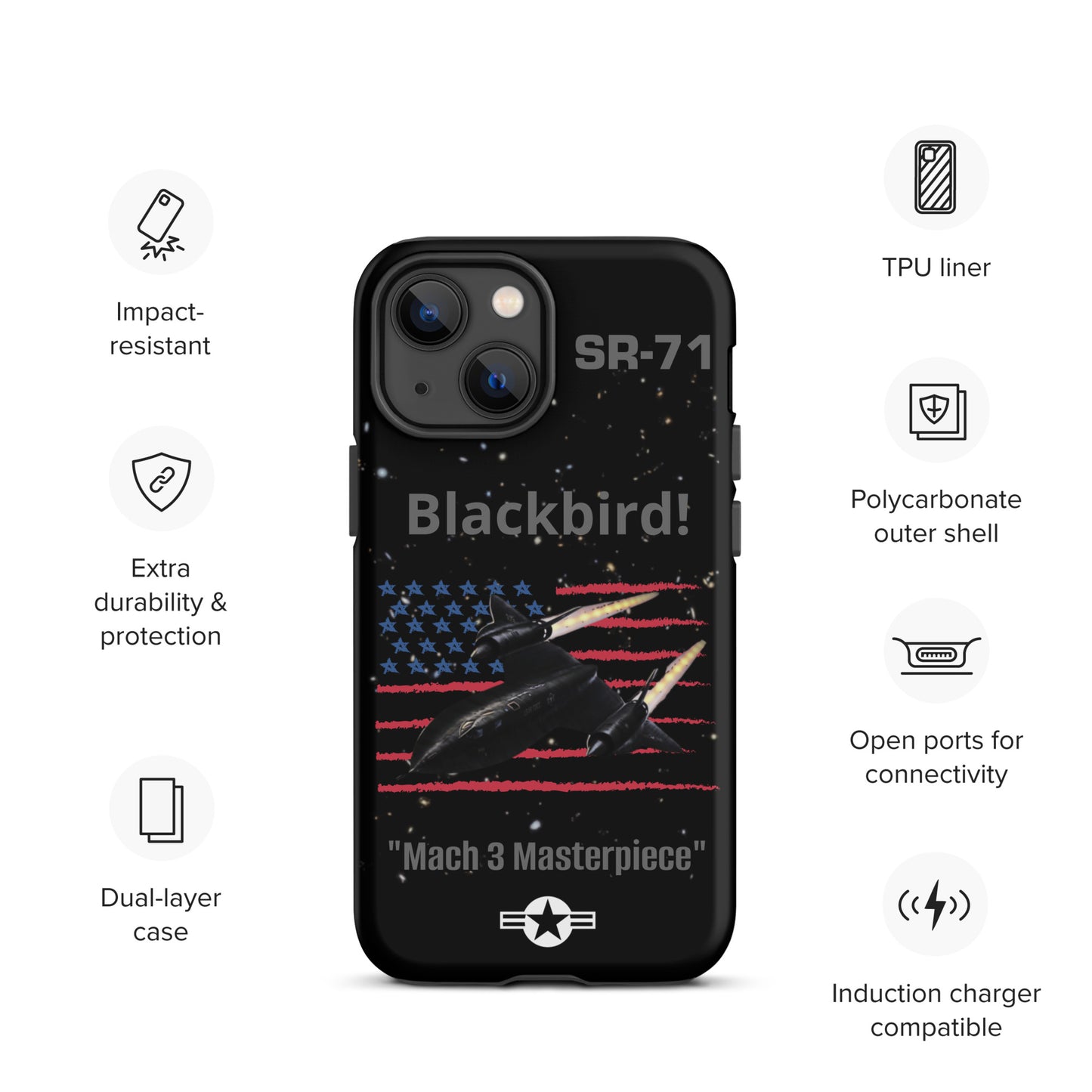 Blackbird Patriot iPhone Case