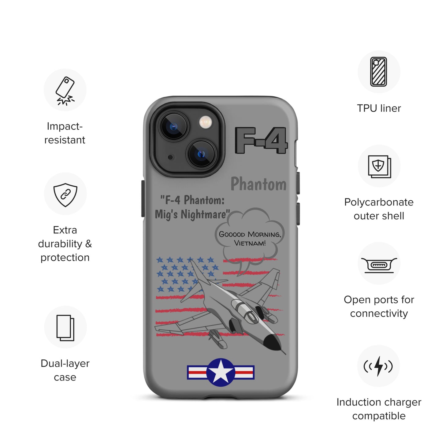 Patriot Phantom iPhone Case