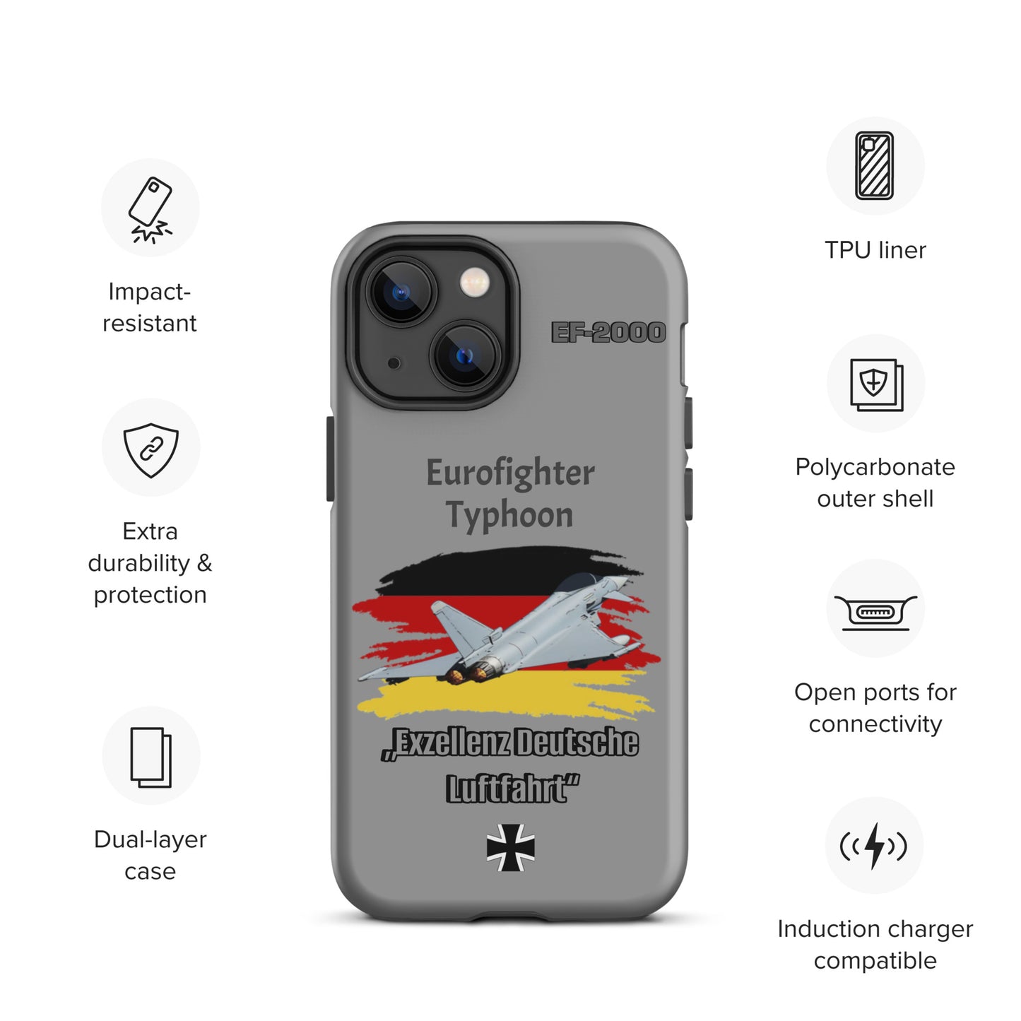 German Typhoon Patriot iPhone Case