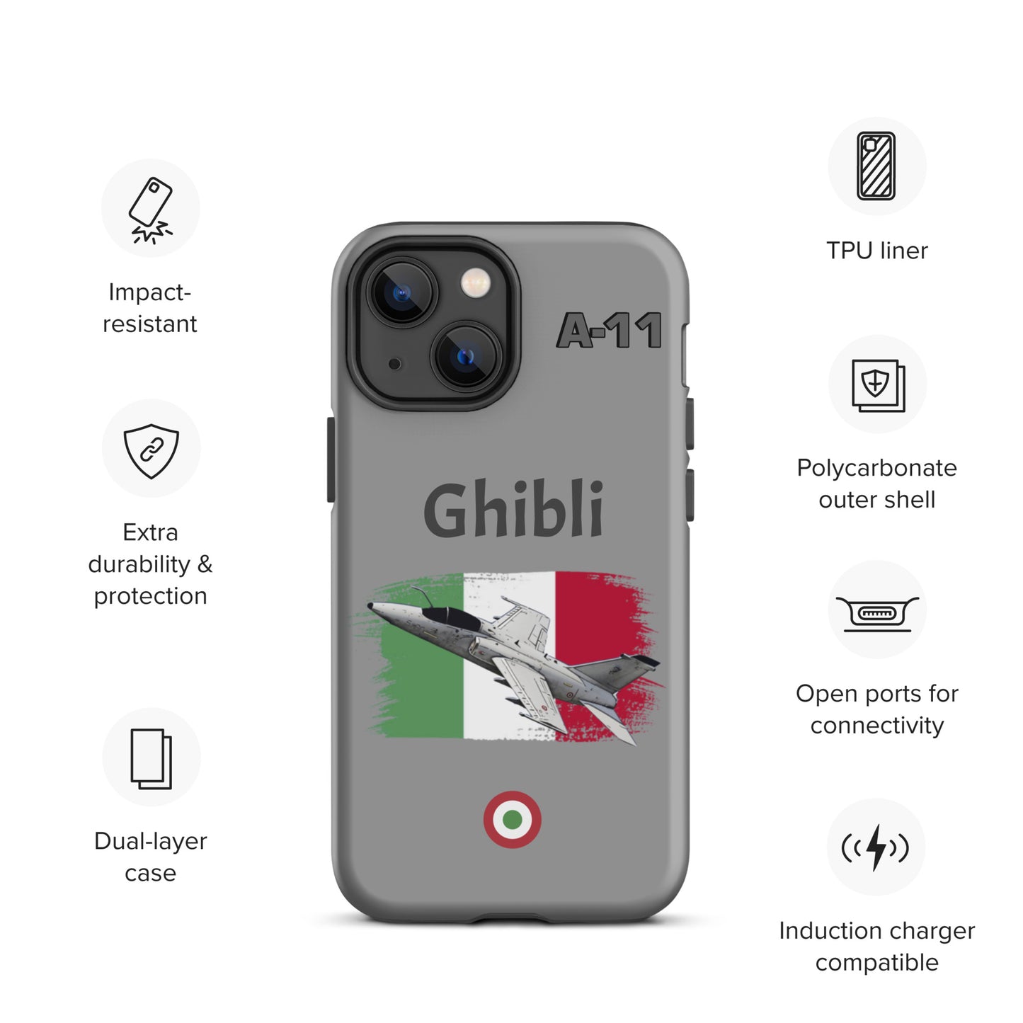 Ghibli Patriot iPhone Case (Without Quotes)