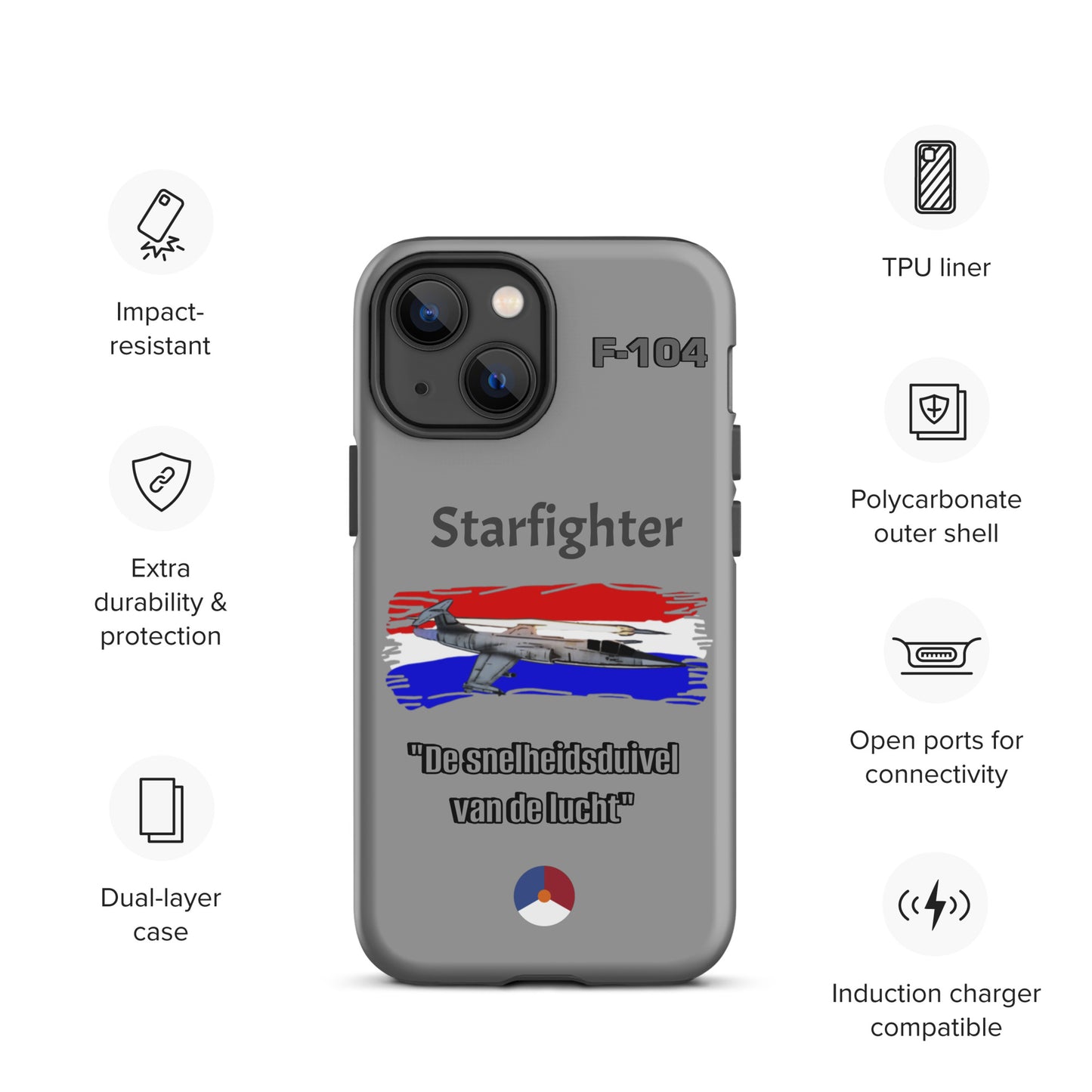 Dutch Starfighter Patriot iPhone Case