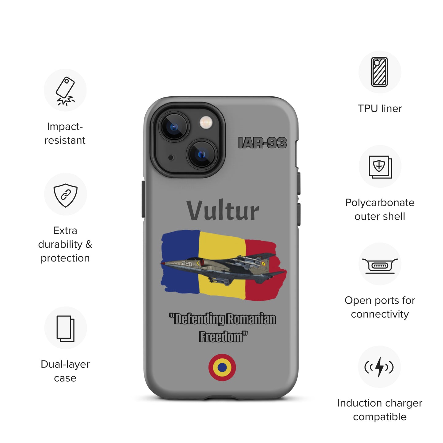 Vultur Patriot iPhone Case
