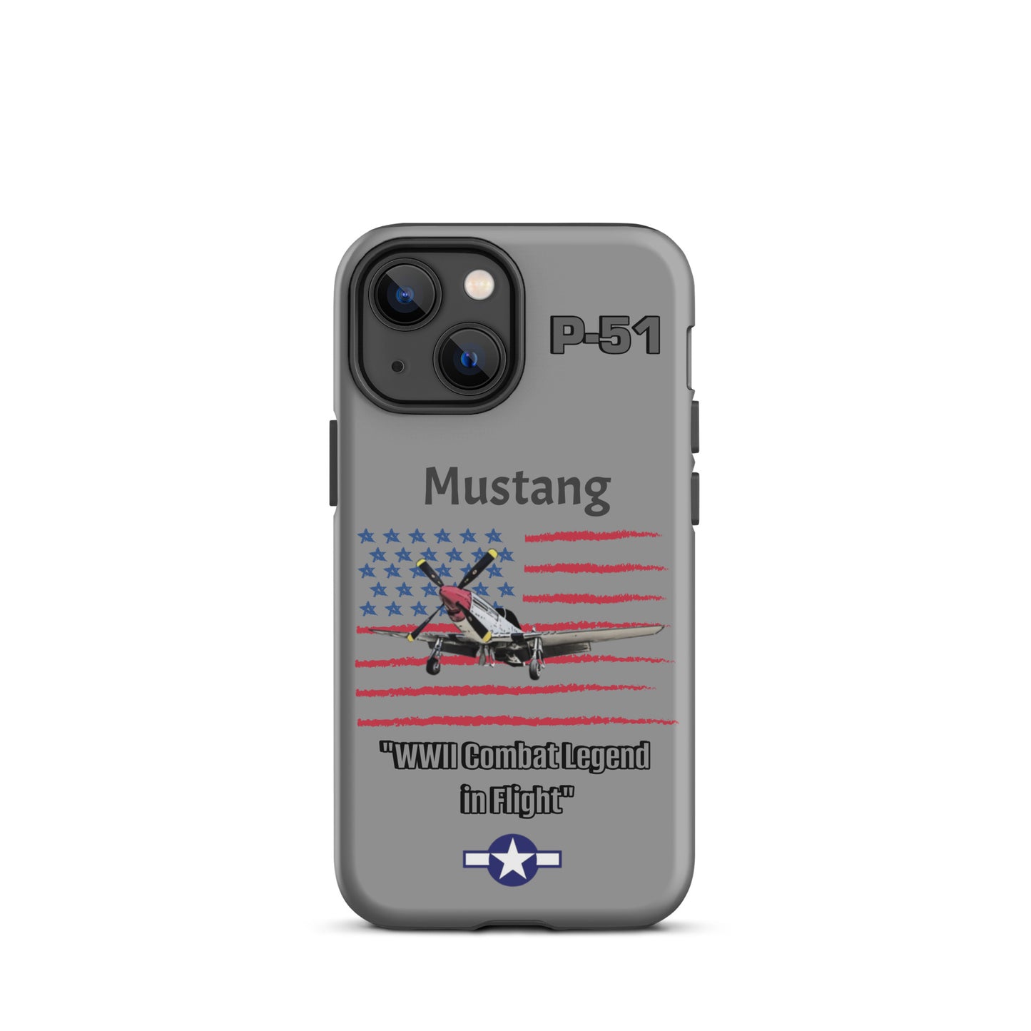 WWII Mustang Patriot iPhone Case