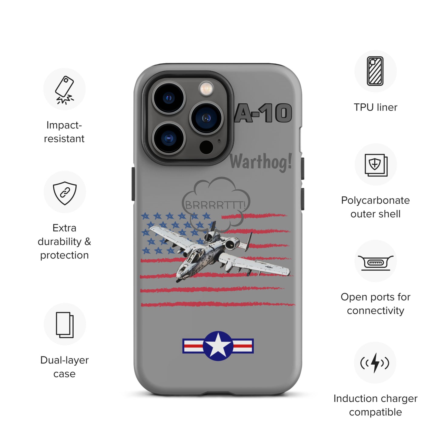 PatriotWarthog iPhone Case (Without Quotes)