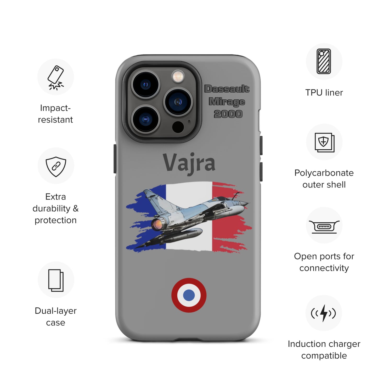 Mirage Patriot iPhone Case (Without Quotes)