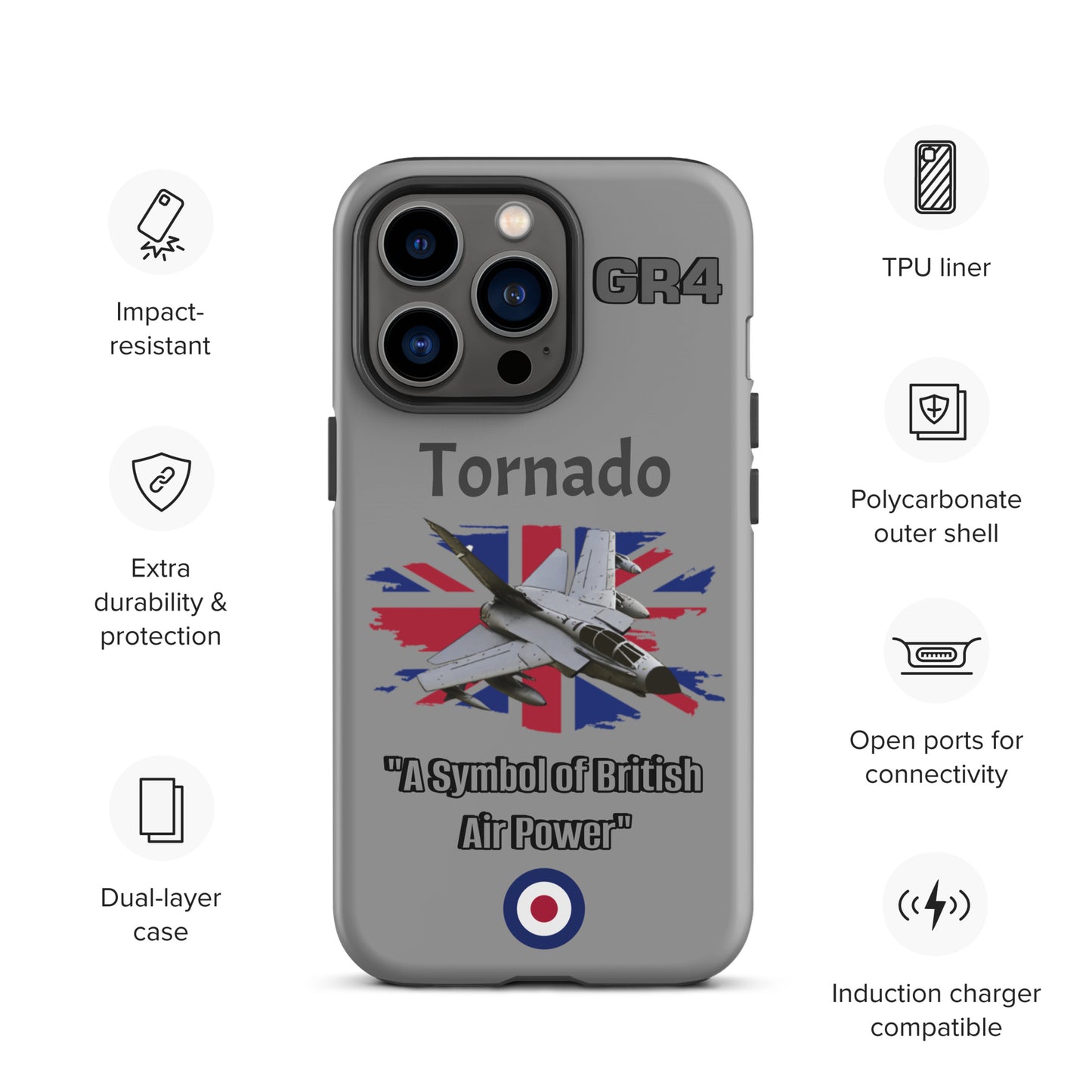 British Tornado Patriot iPhone Case