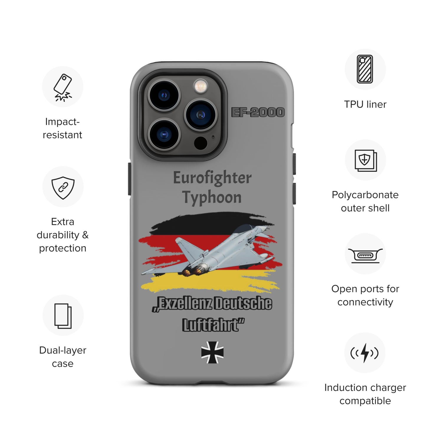 German Typhoon Patriot iPhone Case