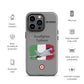 Italian Typhoon Patriot iPhone Case (Without Quotes)