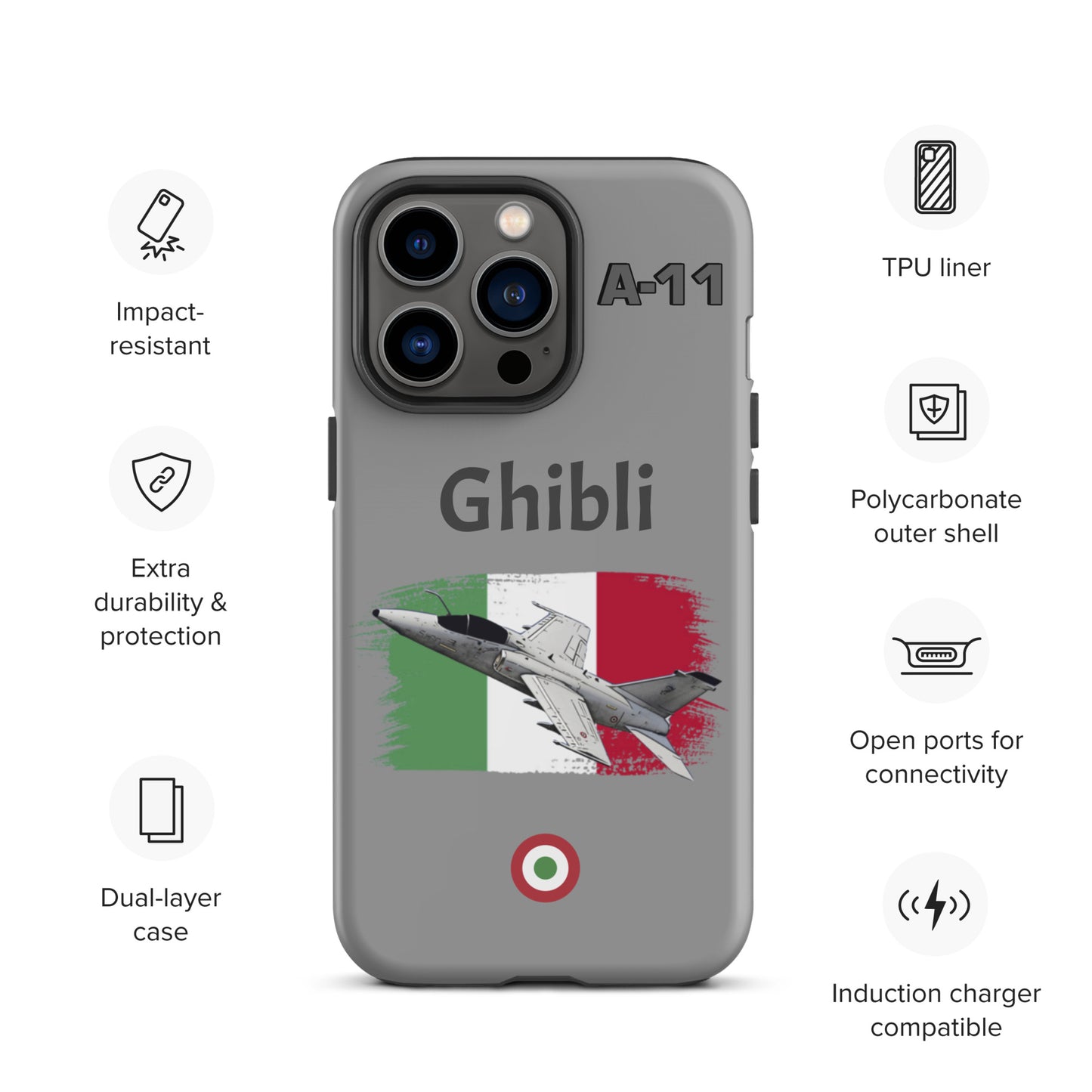 Ghibli Patriot iPhone Case (Without Quotes)