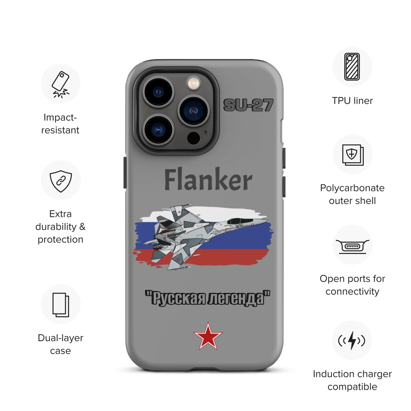 Flanker Patriot iPhone Case