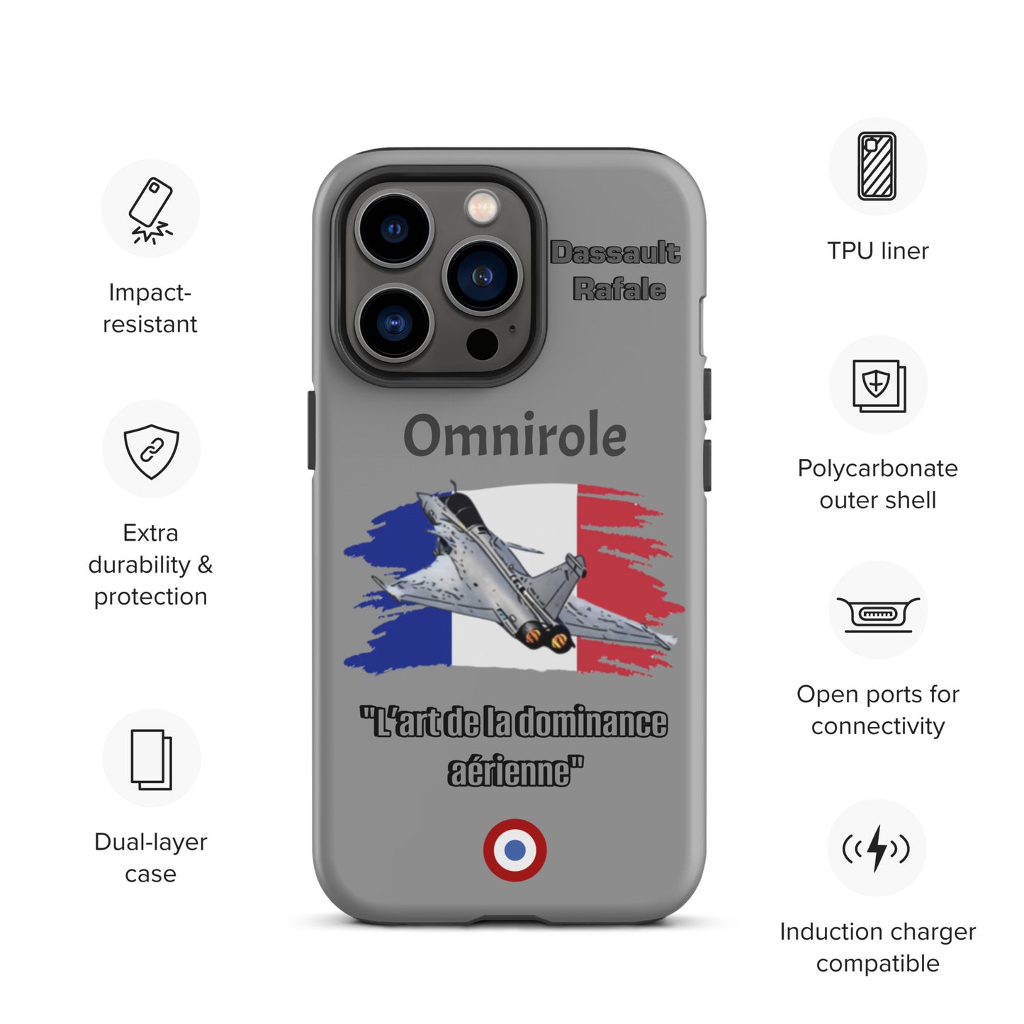 Rafael Patriot iPhone Case