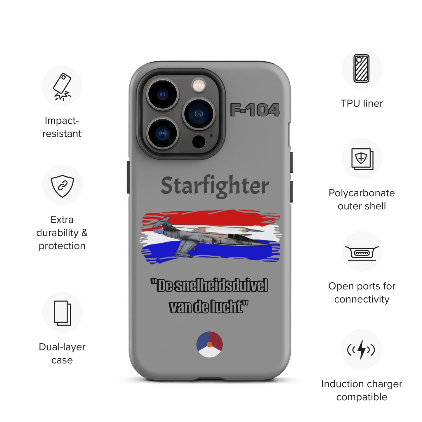 Dutch Starfighter Patriot iPhone Case