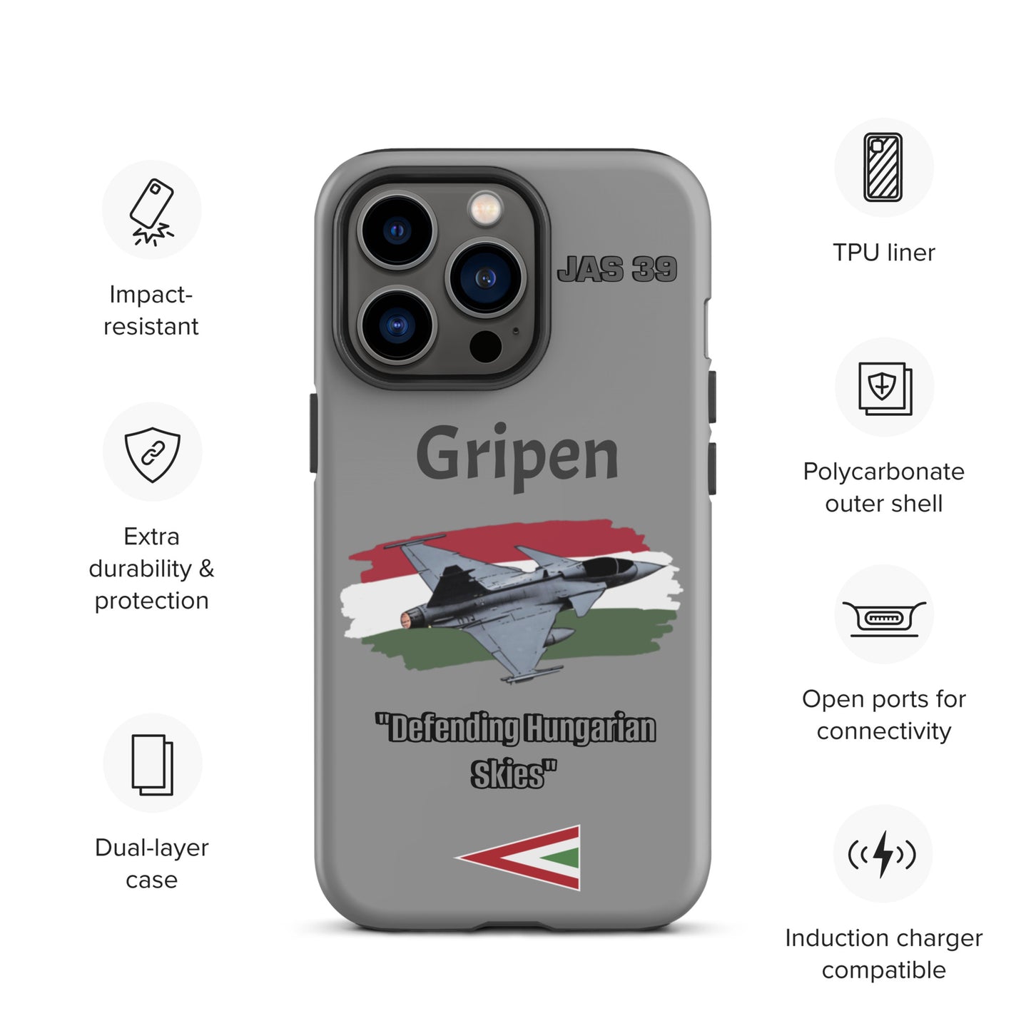 Hungarian Gripen Patriot iPhone Case