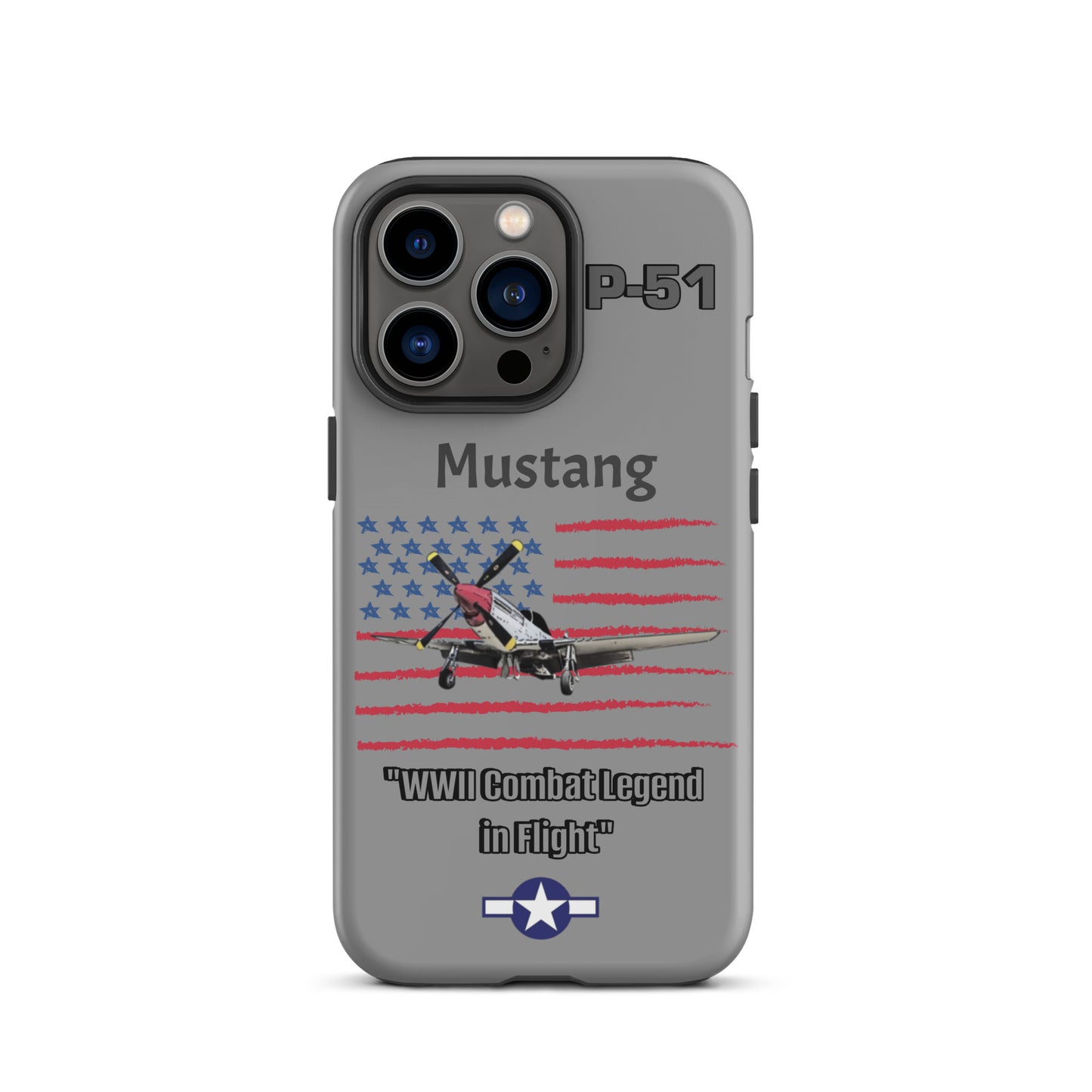 WWII Mustang Patriot iPhone Case