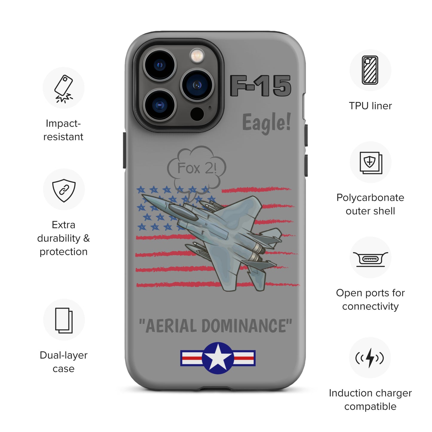 Eagle Wings Freedom iPhone Case