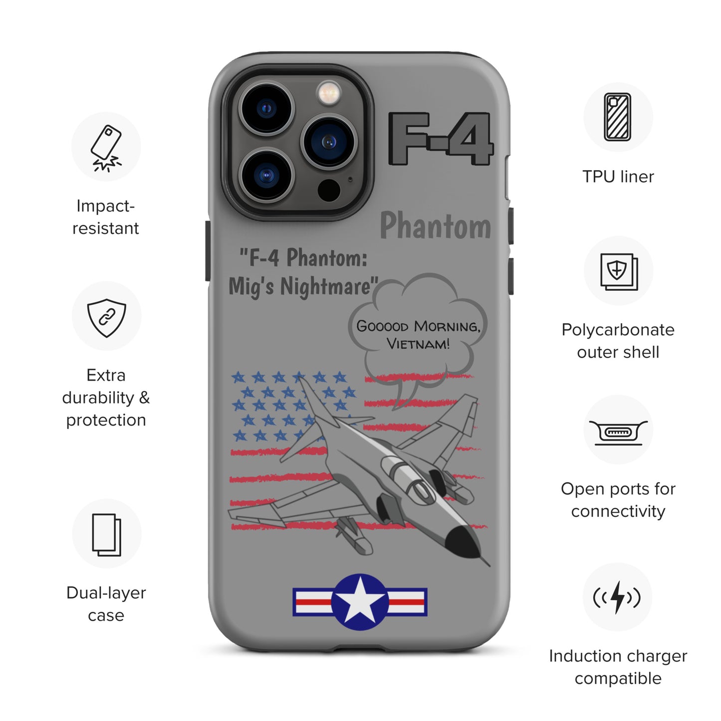 Patriot Phantom iPhone Case