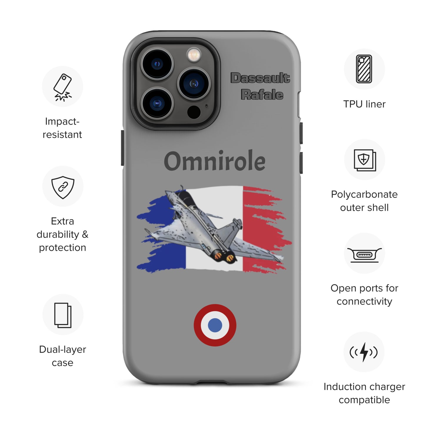 Rafael Patriot iPhone Case (Without Quotes)