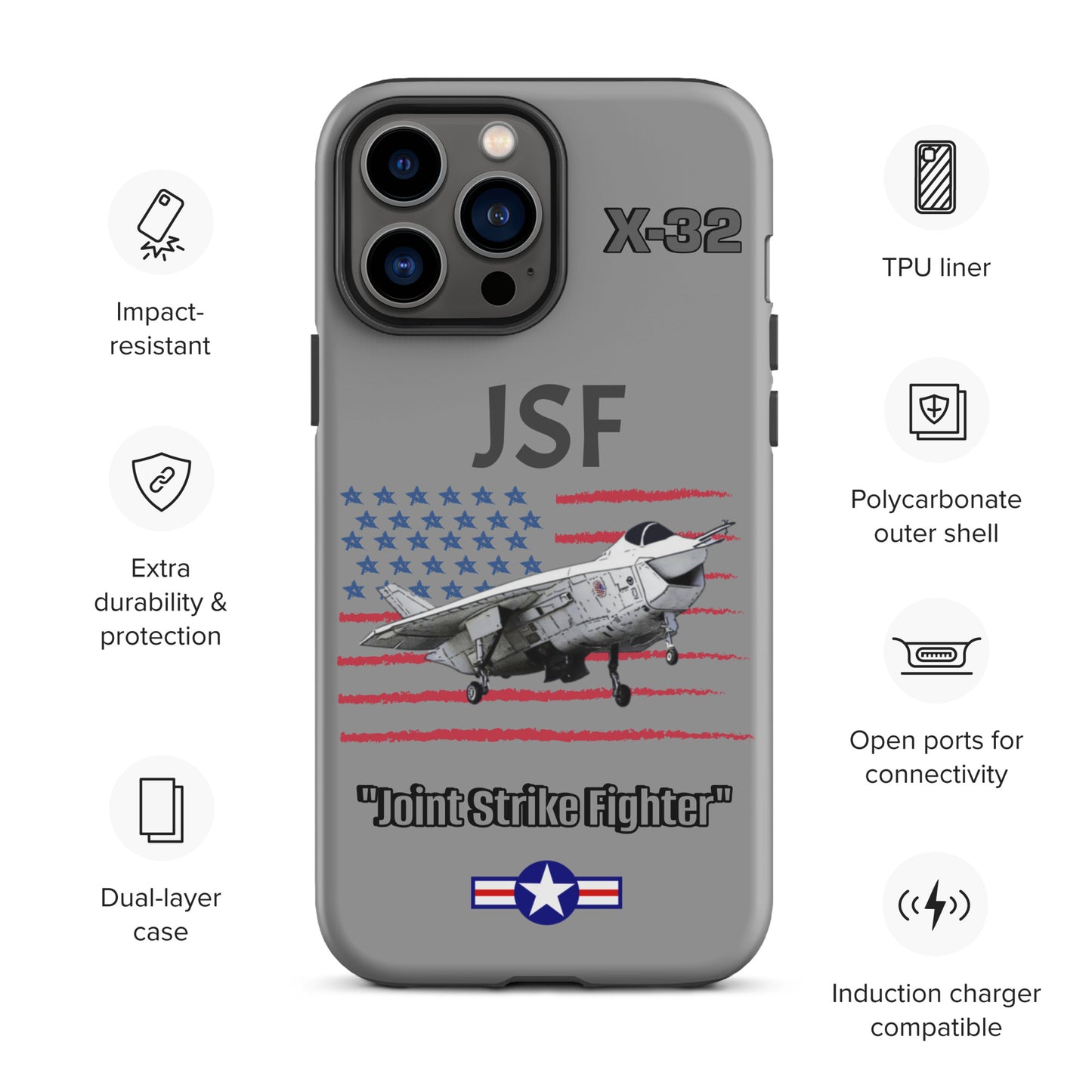 JSF Patriot iPhone Case