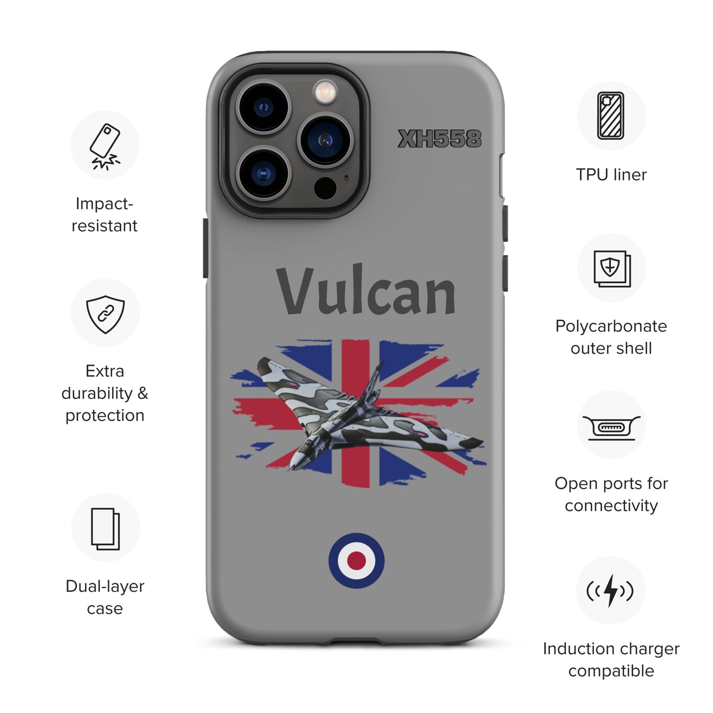 Vulcan Patriot iPhone Case (Without Quotes)