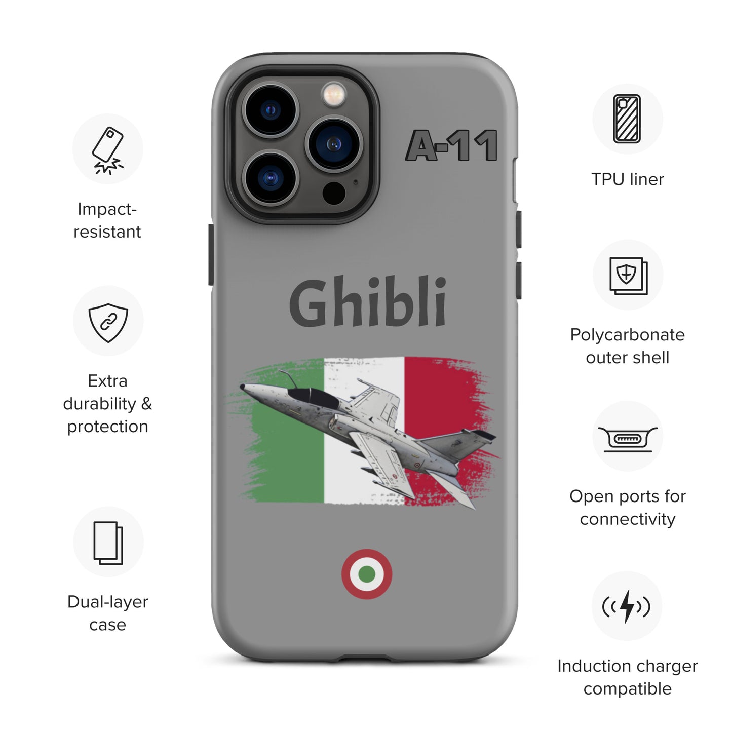 Ghibli Patriot iPhone Case (Without Quotes)