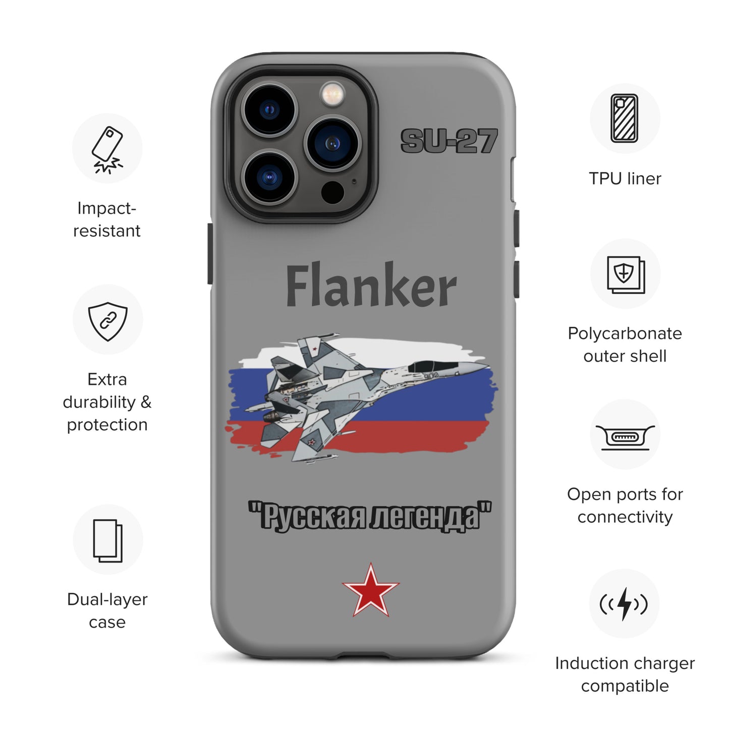 Flanker Patriot iPhone Case