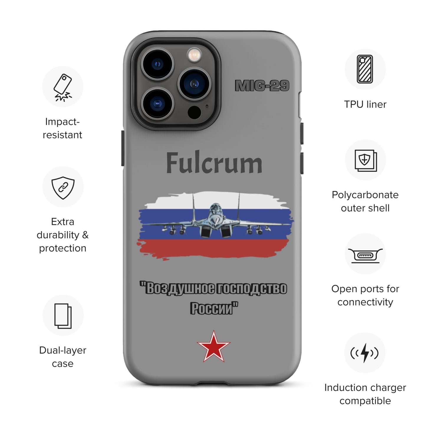 Fulcrum Patriot iPhone Case