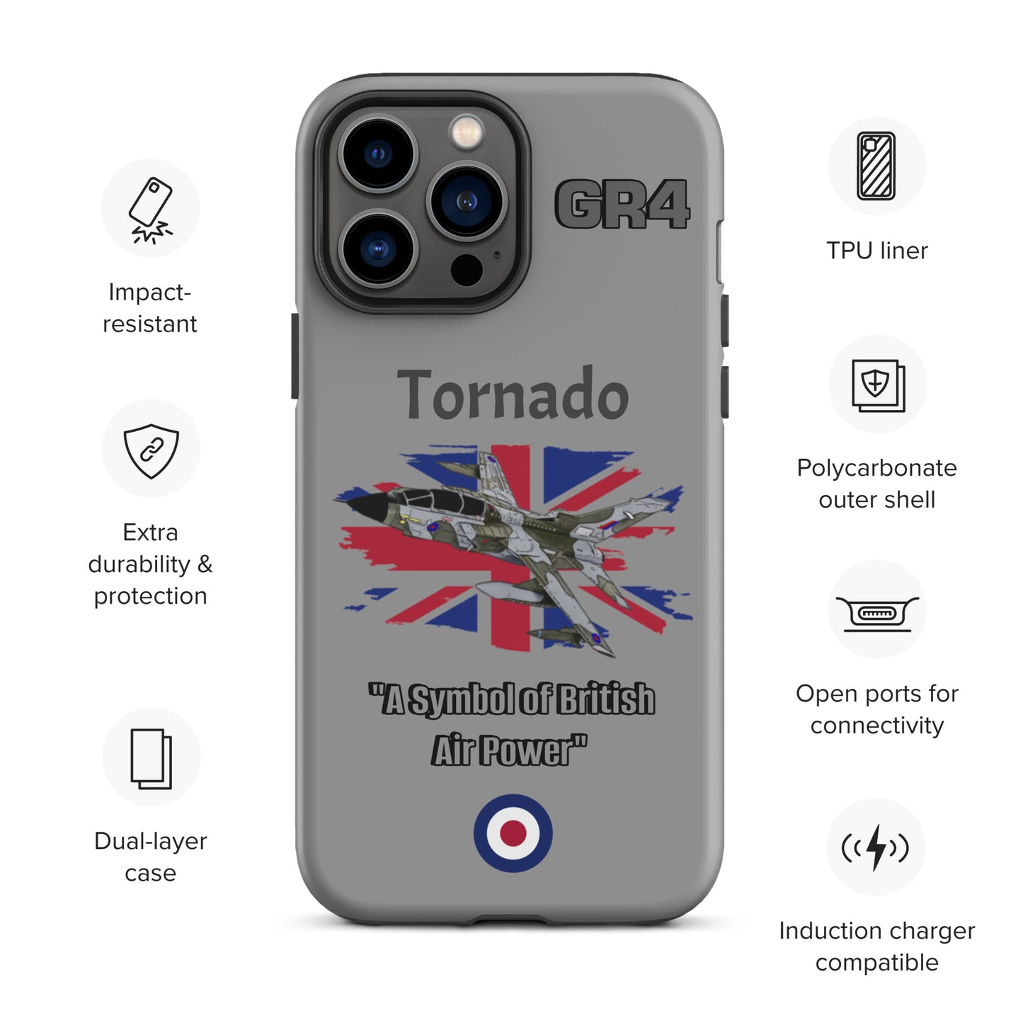 British Camo Tornado Patriot iPhone Case