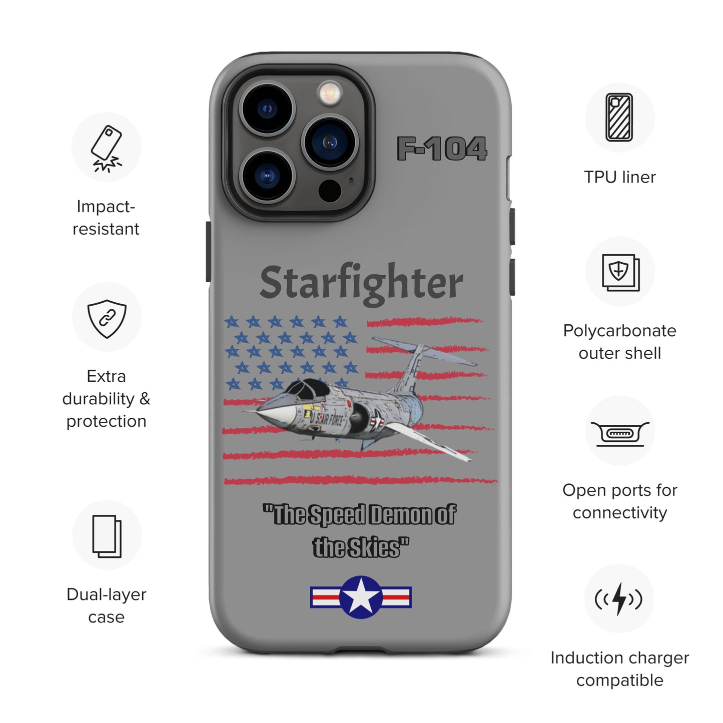 Starfighter Patriot iPhone Case