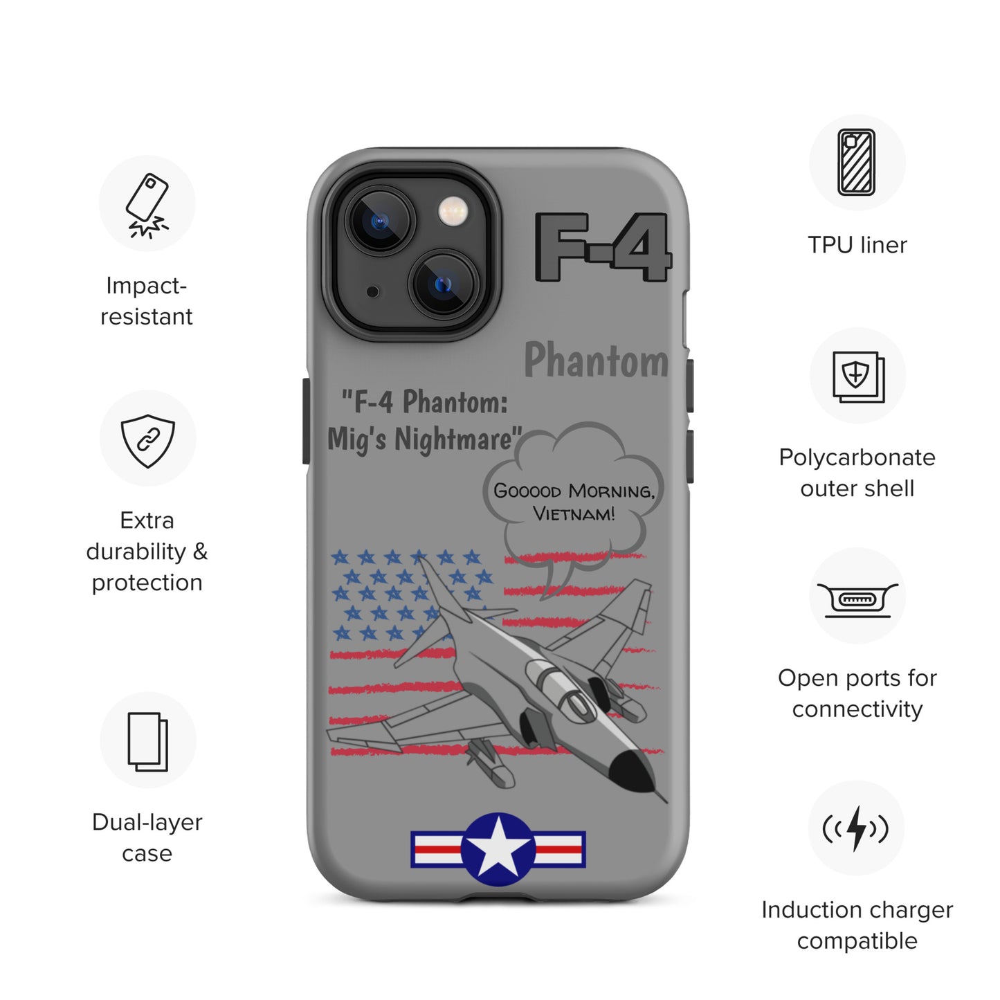 Patriot Phantom iPhone Case