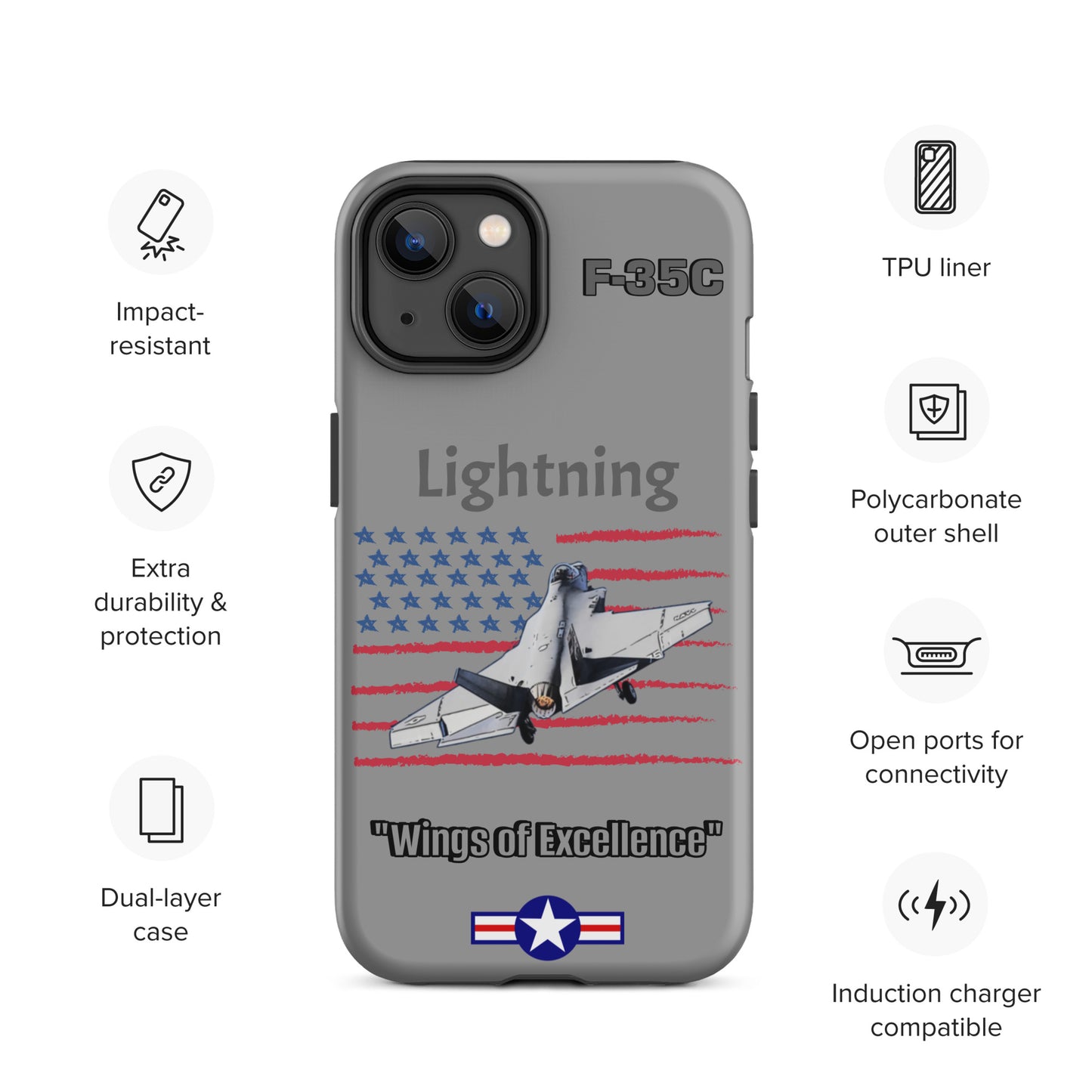 Wings Of Excellence iPhone Case