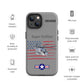 Super Stallion Patriot iPhone Case (Without Quotes)