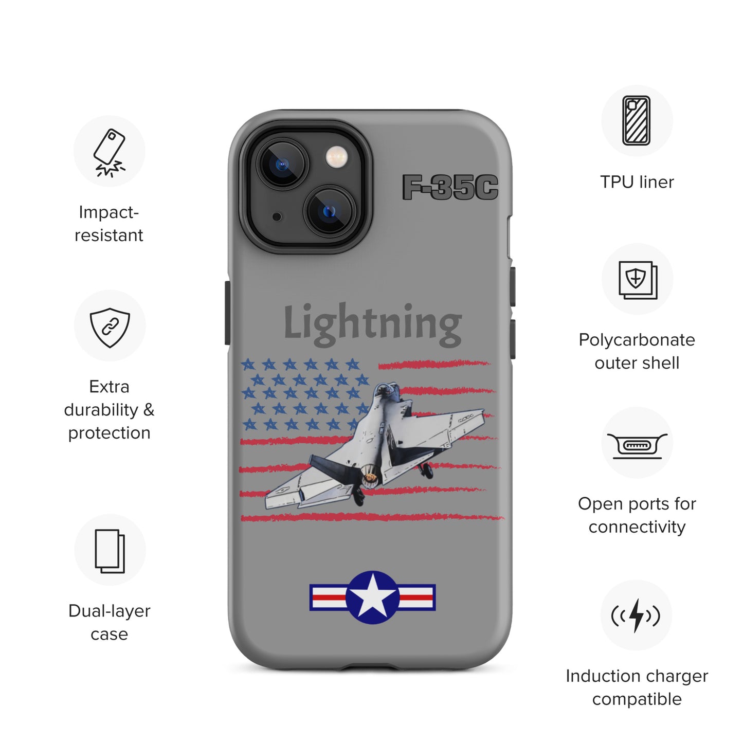 Wings Of Excellence iPhone Case (Without Quotes)