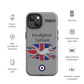 Typhoon Patriot iPhone Case (Without Quotes)