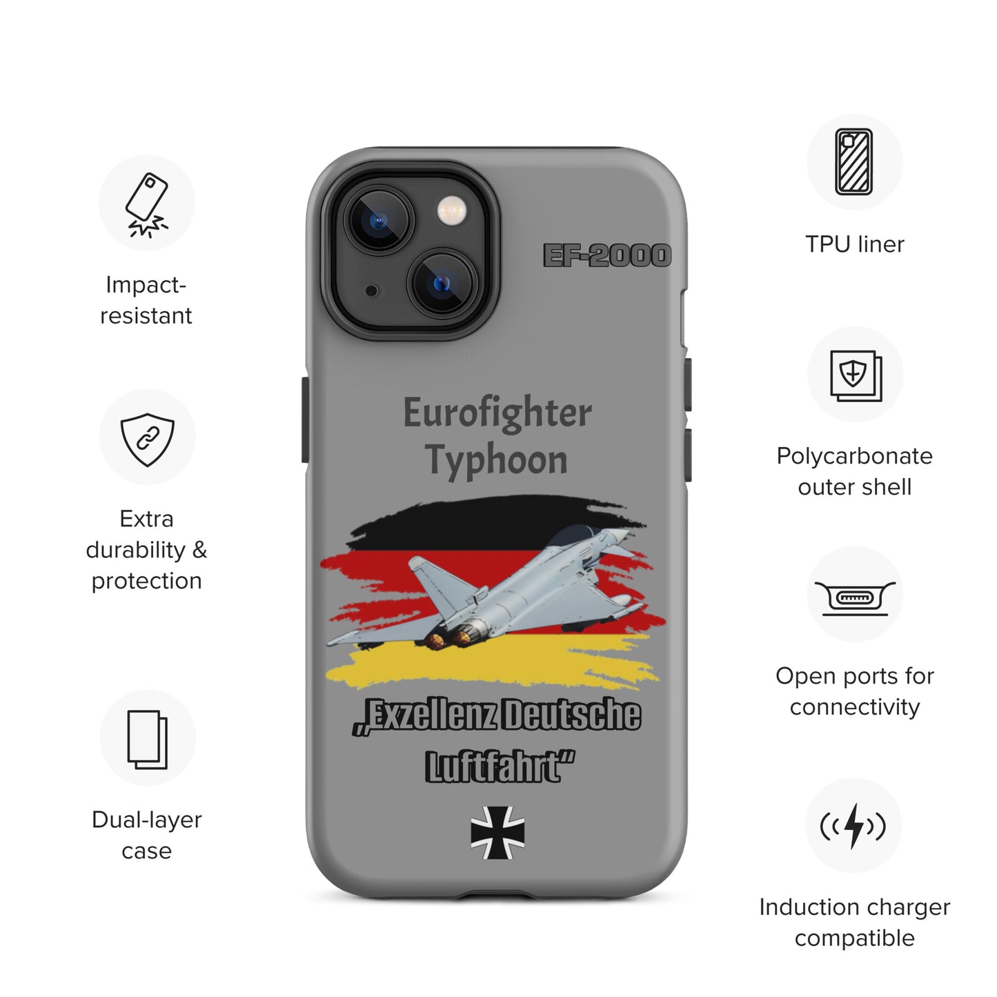 German Typhoon Patriot iPhone Case