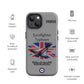 Black Jack Typhoon Patriot iPhone Case