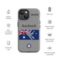 Australian Aardvark Patriot iPhone Case (Without Quotes)
