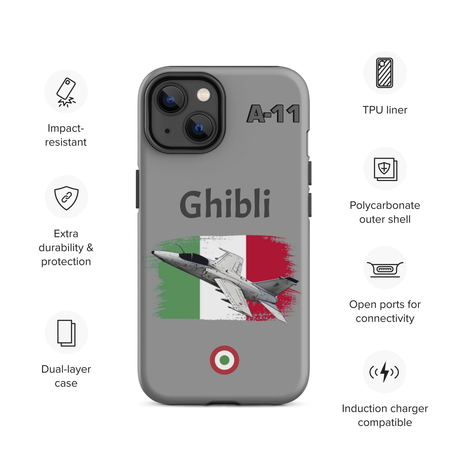 Ghibli Patriot iPhone Case (Without Quotes)