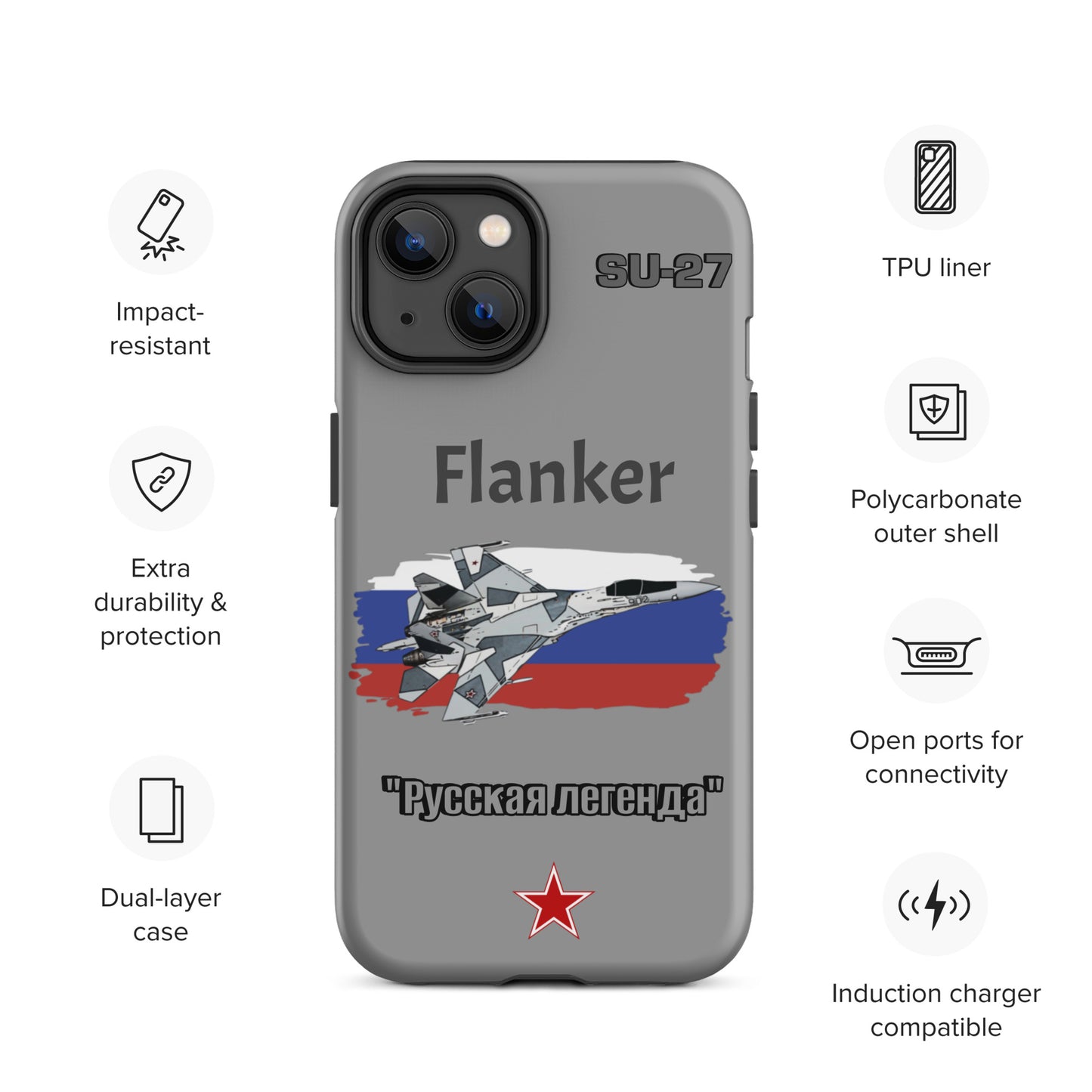 Flanker Patriot iPhone Case