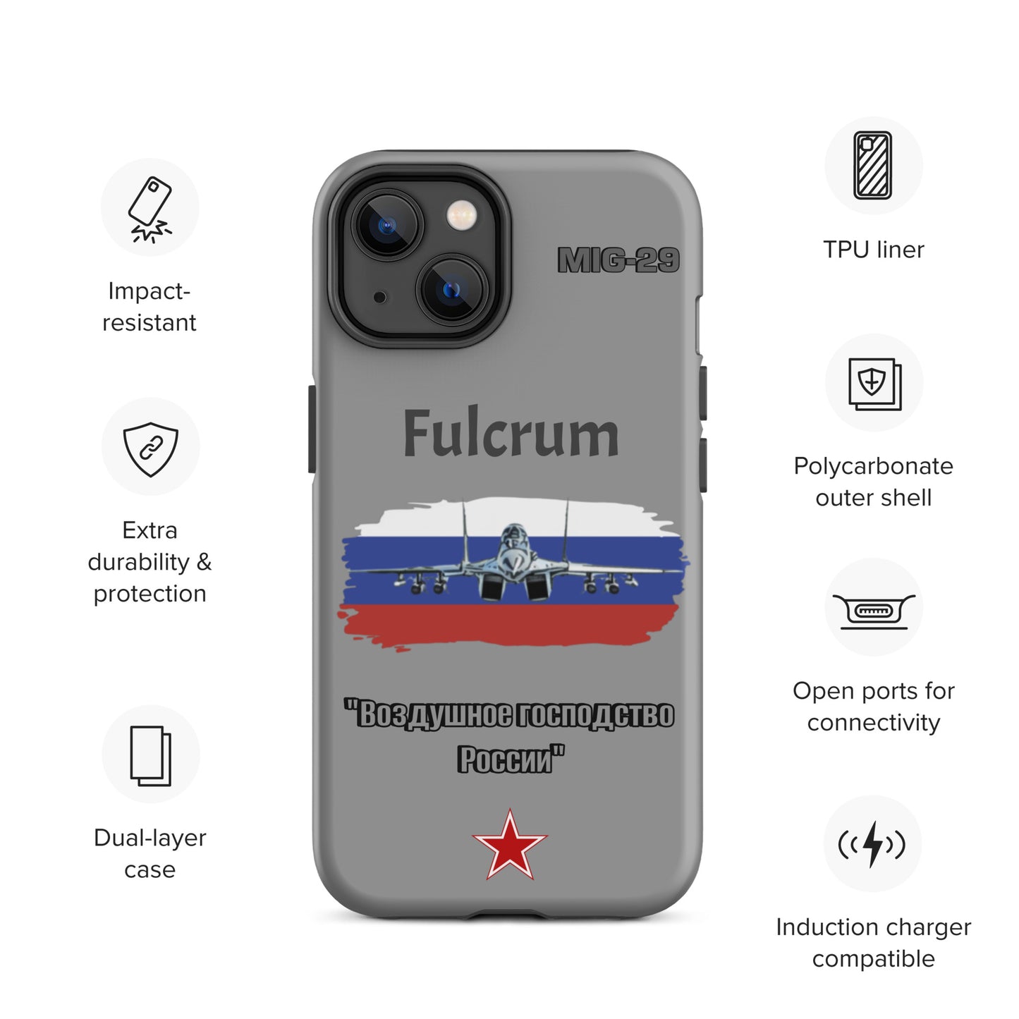 Fulcrum Patriot iPhone Case